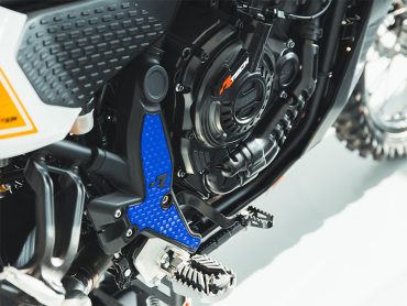 Защита рамы Yamaha Tenere 700 T7 19 24 черно синяя