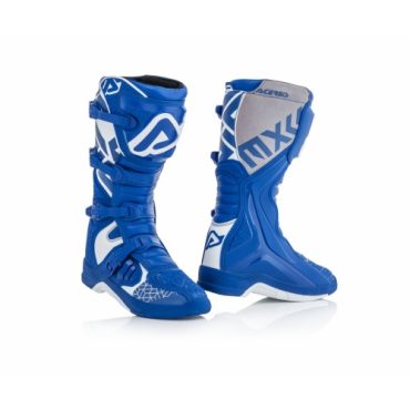 Мотоботы кроссовые Acerbis X TEAM Blue White