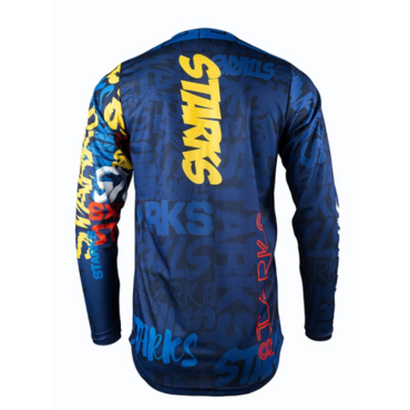 Джерси детское Starks Base Cross KIDS Синий Красный - миниатюра 1