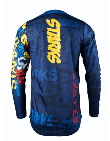 Джерси детское Starks Base Cross KIDS Синий Красный