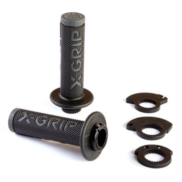 Грипсы X GRIP Lock On серые c закрытым торцом - миниатюра 2