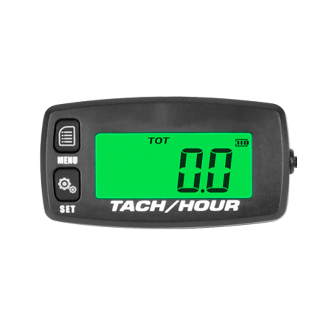 Тахометр цифр. Runleader 1,5м (счётчик м ч, зелёная подсветка, IP65)