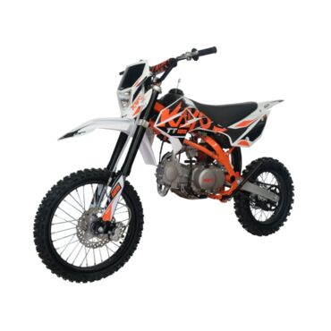 Питбайк KAYO BASIC TT125 17 14 KRZ (механ. сцепл., кикстартер) - миниатюра 1