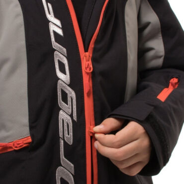 Dragonfly Комбинезон детский Junior Gravity Black Gray 2023 - миниатюра 2