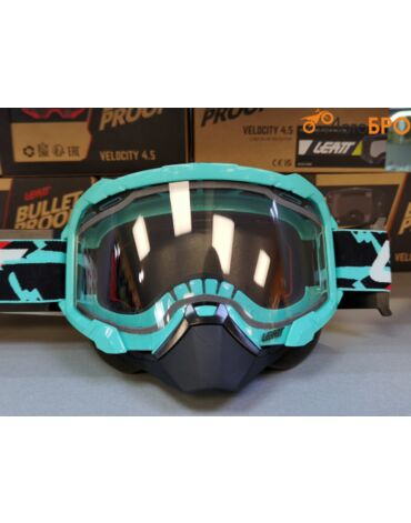 Маска кросс Leatt 4.5 SNX Fuel Clear 83%