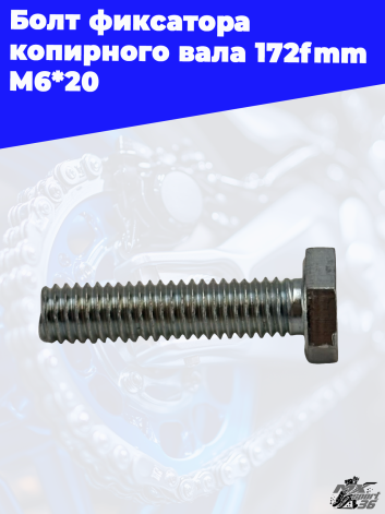 Болт фиксатора копирного вала 172fmm M6*20