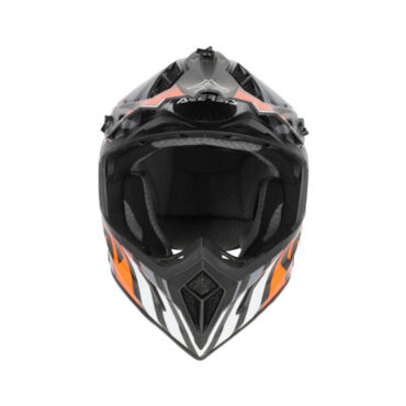 Acerbis Шлем Steel Carbon 22 06 Black Orange - миниатюра 1