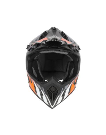 Acerbis Шлем Steel Carbon 22 06 Black Orange