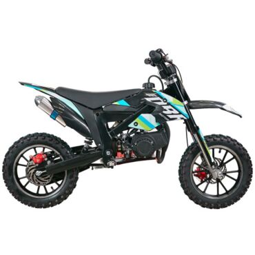 Питбайк детский KAYO DBR SX50 A (2T 49 см3 ручной стартер) - миниатюра 1