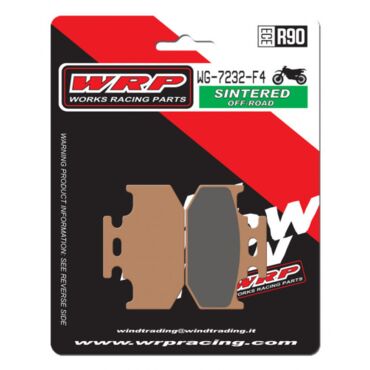Тормозные колодки WRP WG 7232 F4 (LMP232 OR / FDB659 / FA152) - миниатюра 1