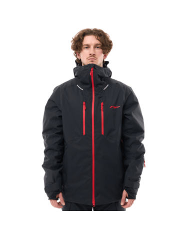 Dragonfly Куртка горнолыжная утепленная Gravity Man Black - Red 2025