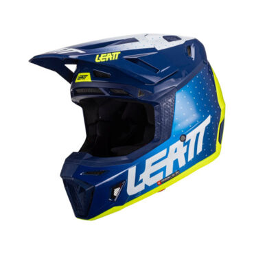 Leatt Мотошлем Moto 8.5 Kit Blue (2024) - миниатюра 1