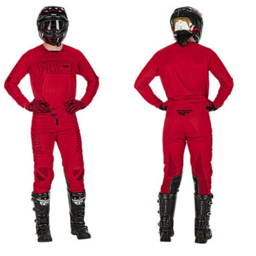 Комплект FLY RACING KINETIC FUEL Red Black, штаны+джерси - миниатюра 1
