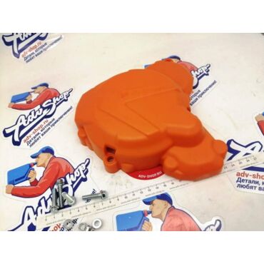 Polisport защита крышки зажигания (ORANGE) EXC 250 / 300 / TPI (17 22) ( 179 8467500002 ) - миниатюра 2