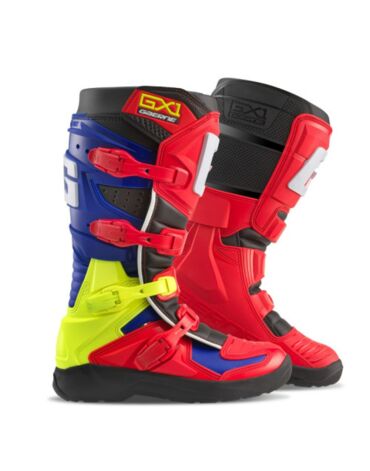 Gaerne Мотоботы GX1 Evo Red Blue Black Yellow