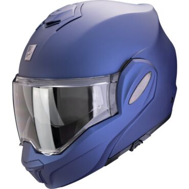 Scorpion Exo Мотошлем Exo Tech Evo Pro Solid Синий матовый - миниатюра 1