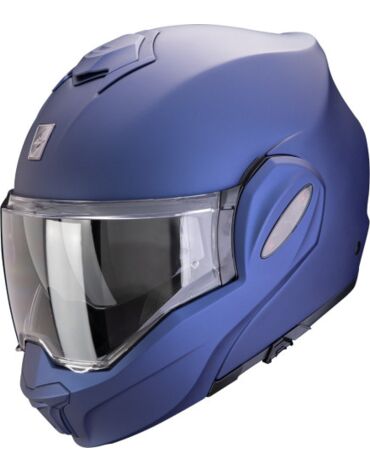 Scorpion Exo Мотошлем Exo Tech Evo Pro Solid Синий матовый