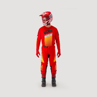 Комплект мотоджерси мотоштаны Leatt 3.5 Ride Kit Red 2025 - миниатюра 1