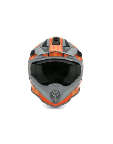 Acerbis Шлем детский IMPACT STEEL JUNIOR Black Orange