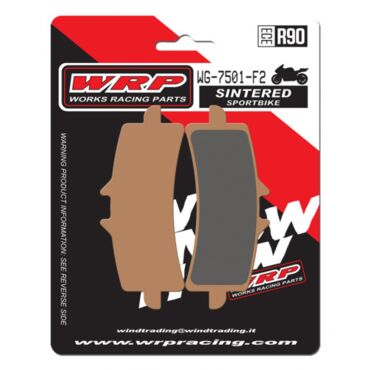 Тормозные колодки WRP WG 7501 F2 (LMP501 SF / LMP501 SFP / SBS 901 /FDB2260 / FDB2218 / FA447 / LMP441) - миниатюра 1
