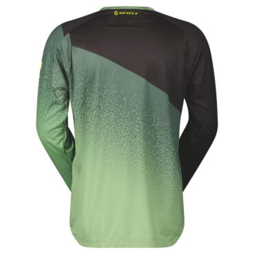 SCOTT Джерси 350 Dirt Evo black green - миниатюра 1