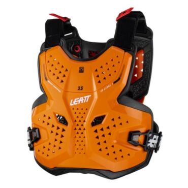 Leatt Защитный панцирь подростковый Chest Protector 3.5 Junior V26 Orange Black - миниатюра 1