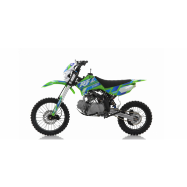 Питбайк Apollo RFZ START 125LE, 17 14 (Зеленый) - миниатюра 1
