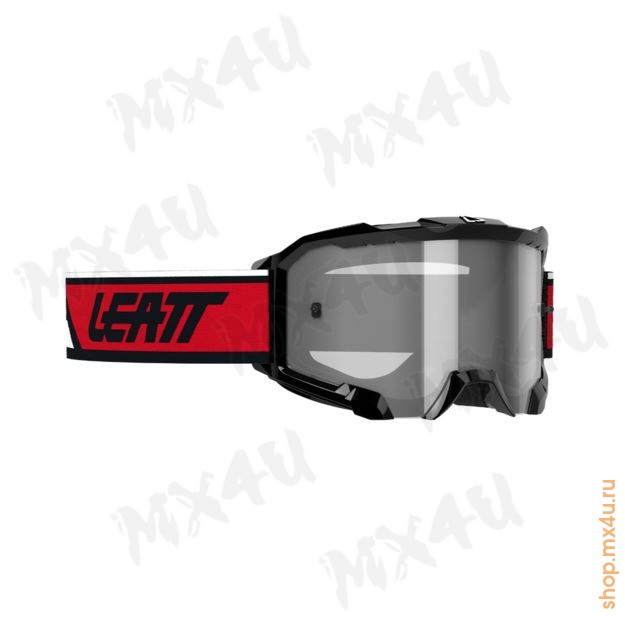 Маска кросс Velocity 4.5 Iriz Red Silver 50 VLT - фото 1