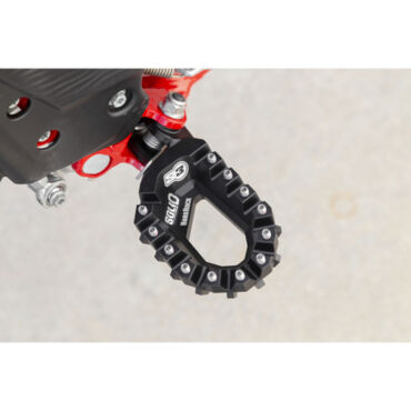 Подножки алюминиевые черные S3 HardRock KTM EXC EXC F 24- / Husqvarna TE FE 24- / GasGas EC EC F 24- - миниатюра 1
