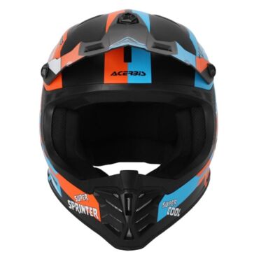 Acerbis Шлем детский Profile Junior Black Orange - миниатюра 1