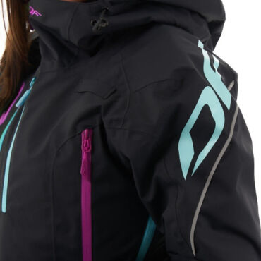 Dragonfly Комбинезон Gravity Premium Woman Black - Pink 2024 - миниатюра 1
