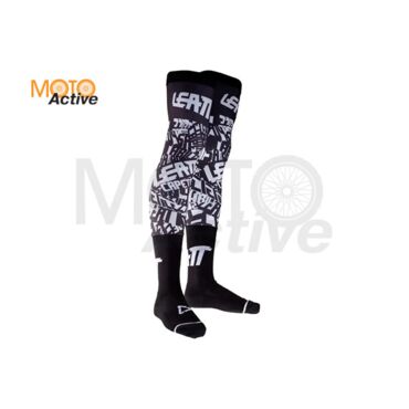 Чулок носок Leatt Blk Wht - миниатюра 1