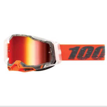100% Очки Racecraft 2 Goggle Schrute Mirror Red Lens - миниатюра 1