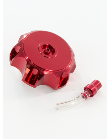Крышка бака CNC алюминий Red