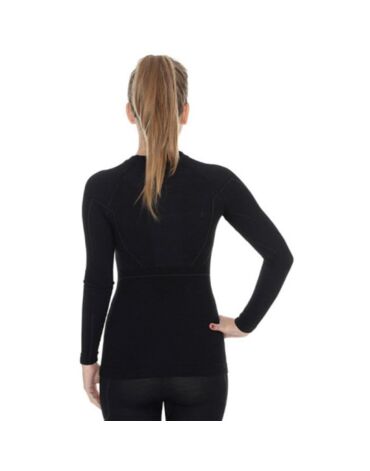 Brubeck Футболка женская Active Wool Черный