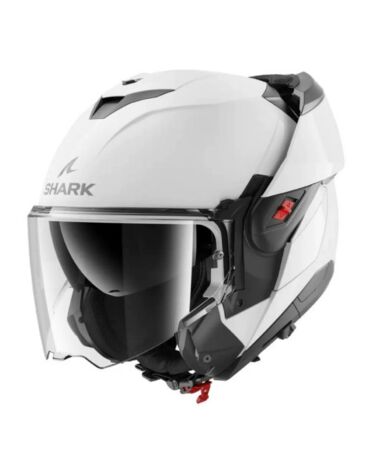 Shark Мотошлем Oxo Blank White Glossy