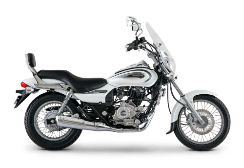Мотоцикл Bajaj Avenger 220 Cruise белый - фото 1