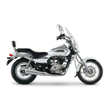 Мотоцикл Bajaj Avenger 220 Cruise белый - миниатюра 1