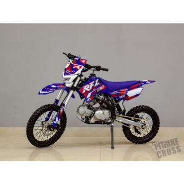 Питбайк Apollo RFZ START 125LE, 17 14 (Синий) - миниатюра 1