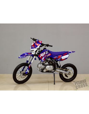 Питбайк Apollo RFZ START 125LE, 17 14 (Синий)