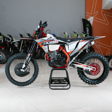 Мотоцикл кроссовый Ajerra SAGAI K9 CB300RL (4 клапана)  Red 21 18 - миниатюра 1