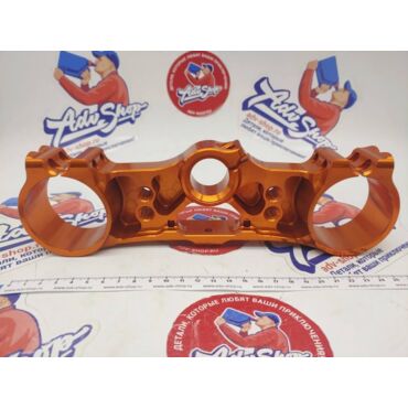 KTM TOP FORK PLATE X=22MM XC верхняя траверса EXC SIXDAYS  16 22   ( 7770103412204 / 7720103402204 ) - миниатюра 1