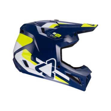 Leatt Шлем кроссовый Moto 3.5 Helmet Kit 2024 Blue - миниатюра 1