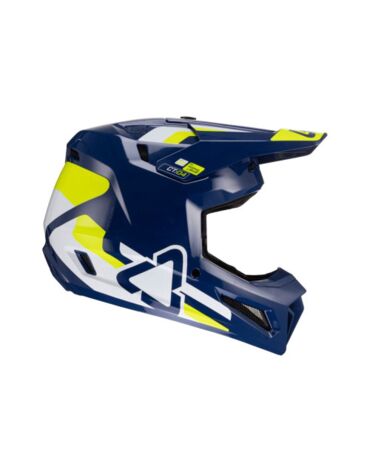 Leatt Шлем кроссовый Moto 3.5 Helmet Kit 2024 Blue