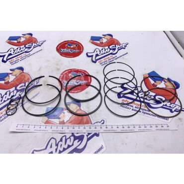 ADVS PISTON FULL KIT комплект поршней с кольцами, пальцами, стопорами  +0,50 (второй ремонт) XL600 87 99 ( комплект 2 шт ) - миниатюра 1