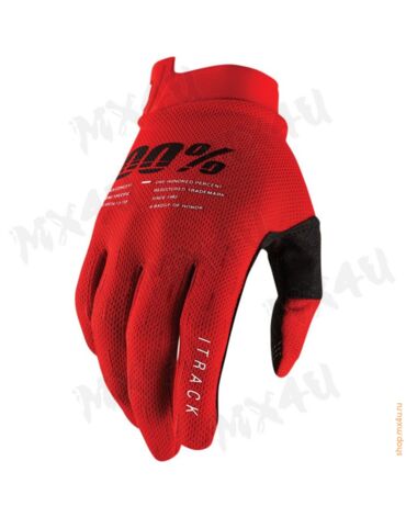 Мотоперчатки iTrack Glove Red красные