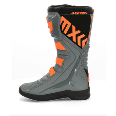 Acerbis Мотоботы кроссовые X Team Grey Orange - миниатюра 2