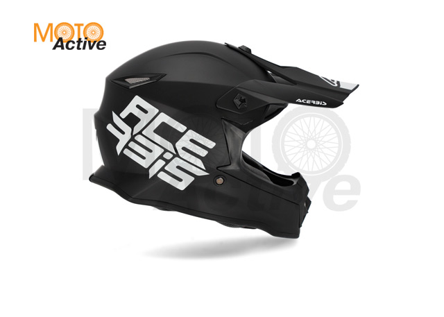 Шлем детский (кроссовый) Acerbis IMPACT STEEL JUNIOR Black - фото 1