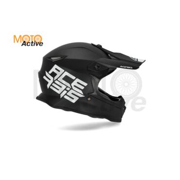 Шлем детский (кроссовый) Acerbis IMPACT STEEL JUNIOR Black - миниатюра 1