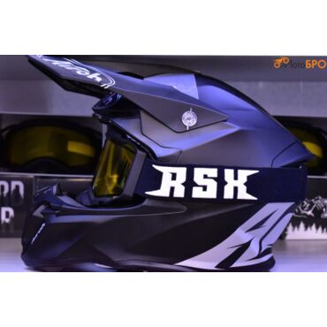 Очки зимние RSX Blizzard Winter, черный черный; двойная желтая линза - миниатюра 1